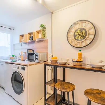 Le Du Grand Stade De Lille Avec Parking Prive Gratuit アパート